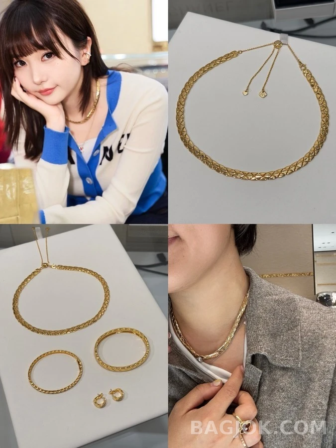 샤넬 샤넬 코코 크러쉬 다이아몬드 퀼팅 목걸이 상세 이미지