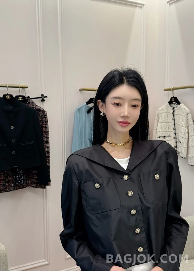 샤넬 샤넬 코코 크러쉬 와이드 다이아몬드 패턴 초커 상세 이미지