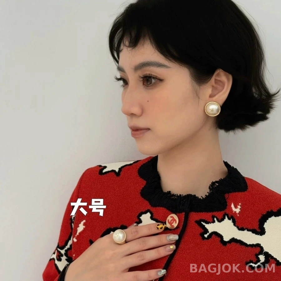 샤넬 샤넬 진주 더블C 이어링 상세 이미지