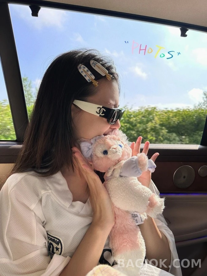 샤넬 샤넬 수제 컬러블록 선글라스 상세 이미지