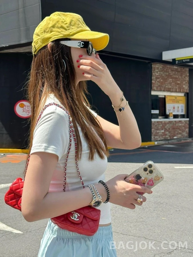 샤넬 샤넬 수제 컬러블록 선글라스 상세 이미지
