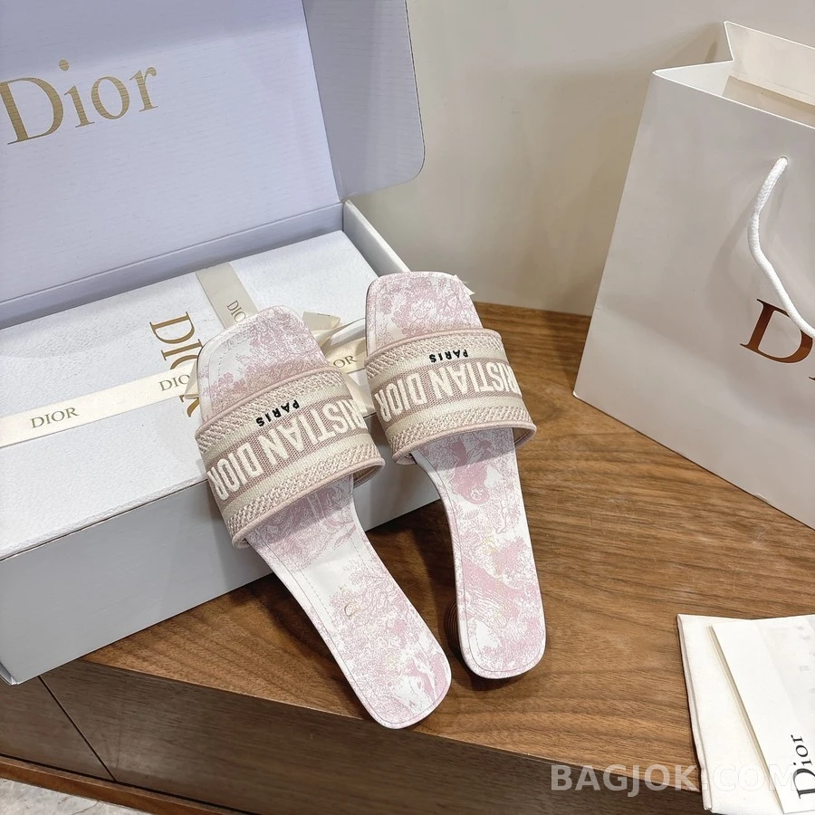디올 디올 Dway 로고 뮬 상세 이미지