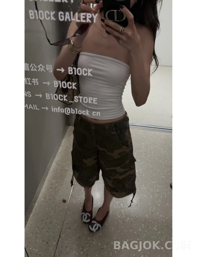 샤넬 샤넬 캉봉 로고 퀼팅 플랫 상세 이미지