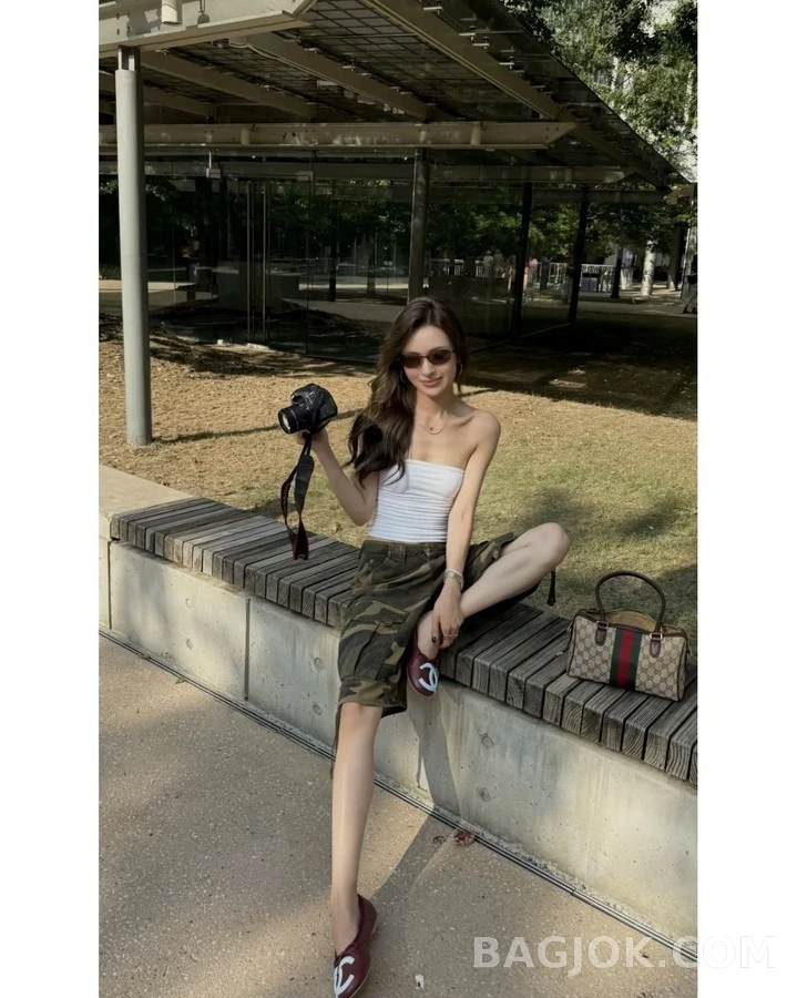 샤넬 샤넬 캉봉 로고 퀼팅 플랫 상세 이미지