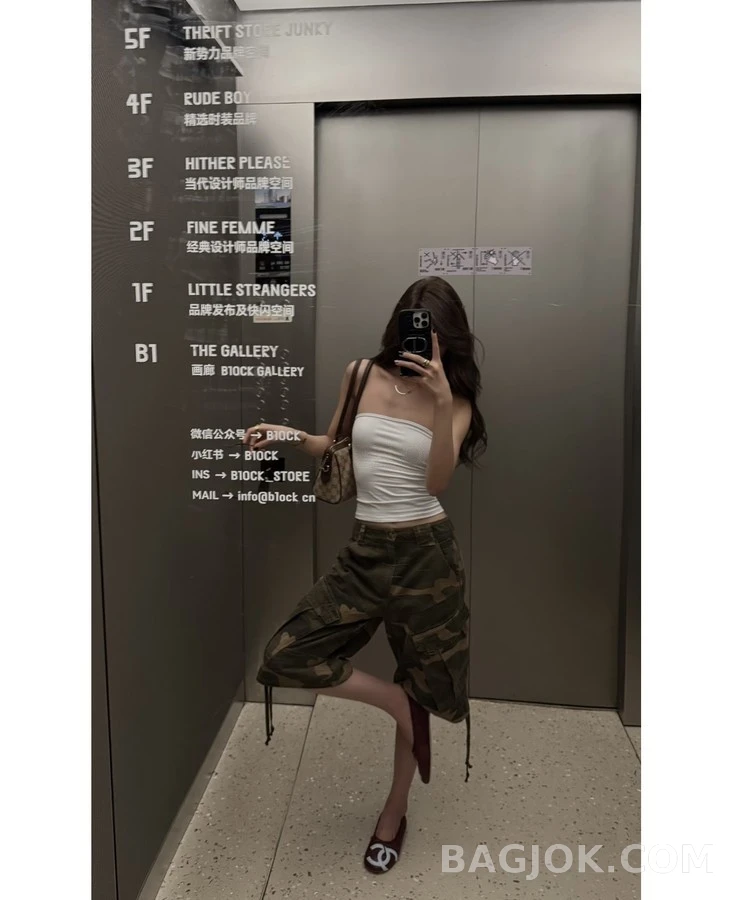 샤넬 샤넬 캉봉 로고 퀼팅 플랫 상세 이미지