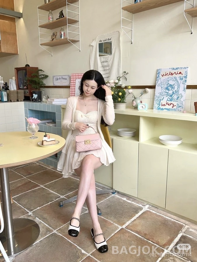 샤넬 샤넬 체인 투톤 메리제인 뮬 상세 이미지