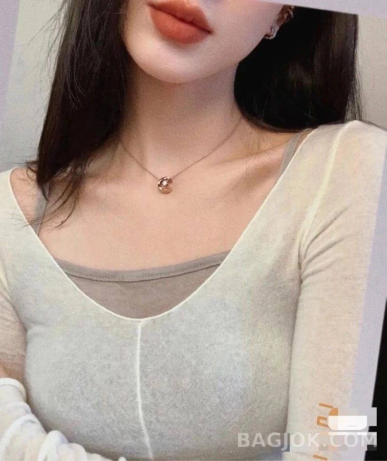 샤넬 샤넬 C 이니셜 퀼팅 펜던트 목걸이 상세 이미지