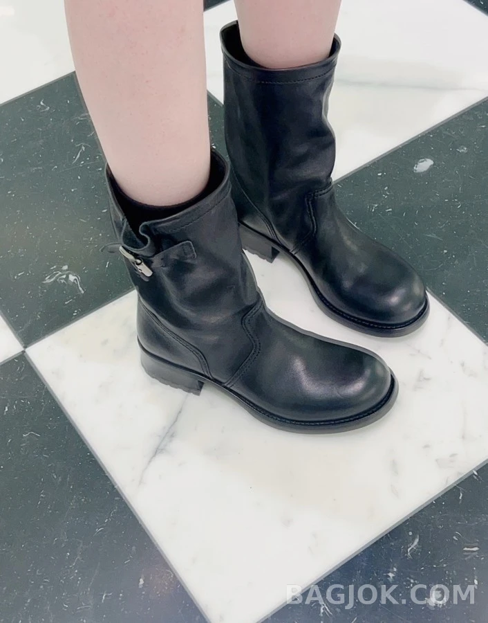 프라다 프라다 복고풍 카우보이 부츠 상세 이미지