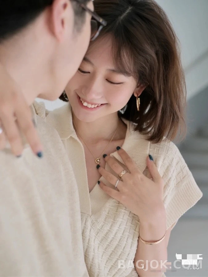 샤넬 샤넬 로고 다이아몬드 퀼팅 목걸이 상세 이미지