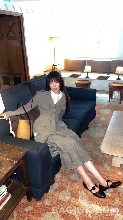 샤넬 샤넬 컷아웃 리본 메리제인 플랫 상세 이미지