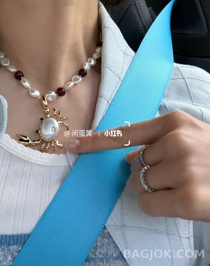 샤넬 샤넬 크랩 진주 목걸이 상세 이미지