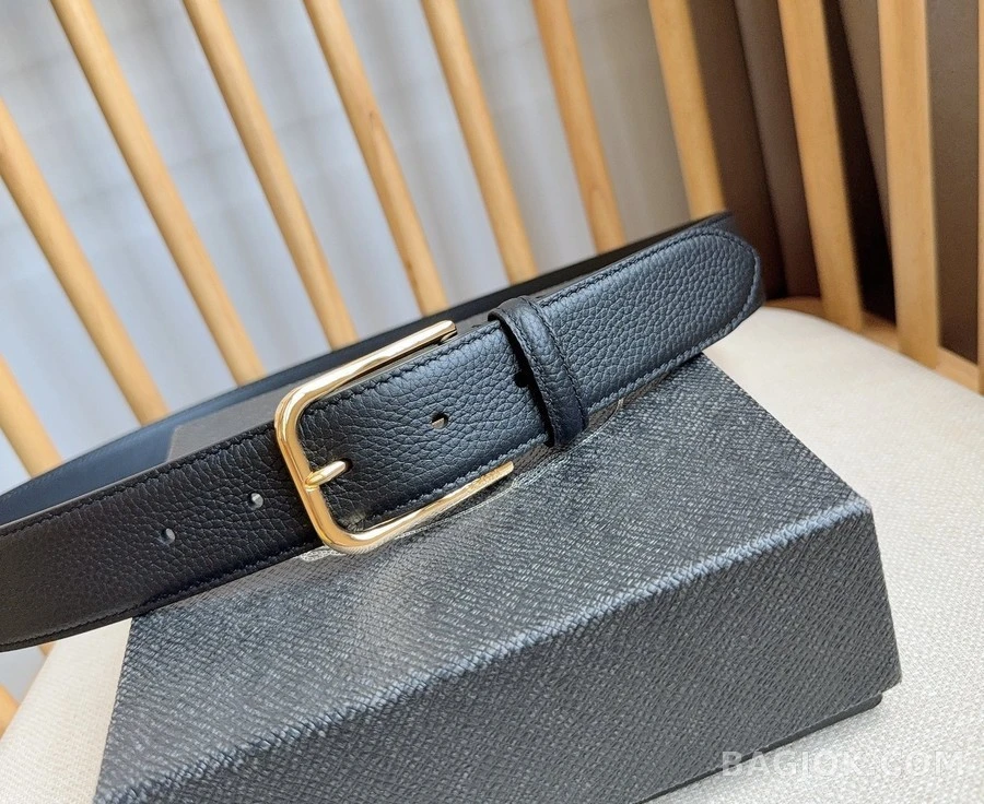프라다 프라다 금장 버클 레더 벨트 상세 이미지
