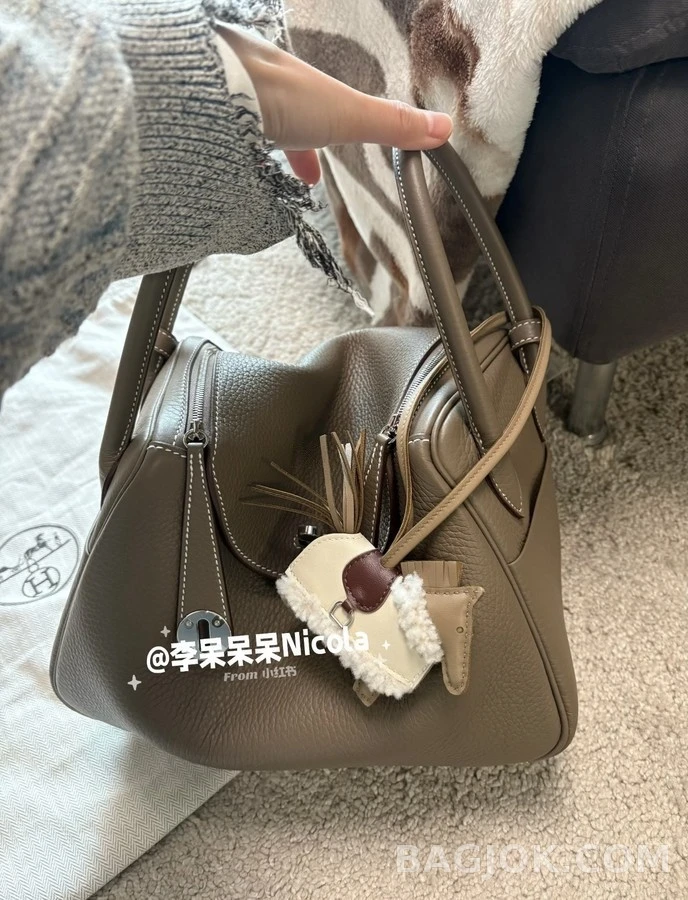 에르메스 에르메스 양모 말 키링 상세 이미지