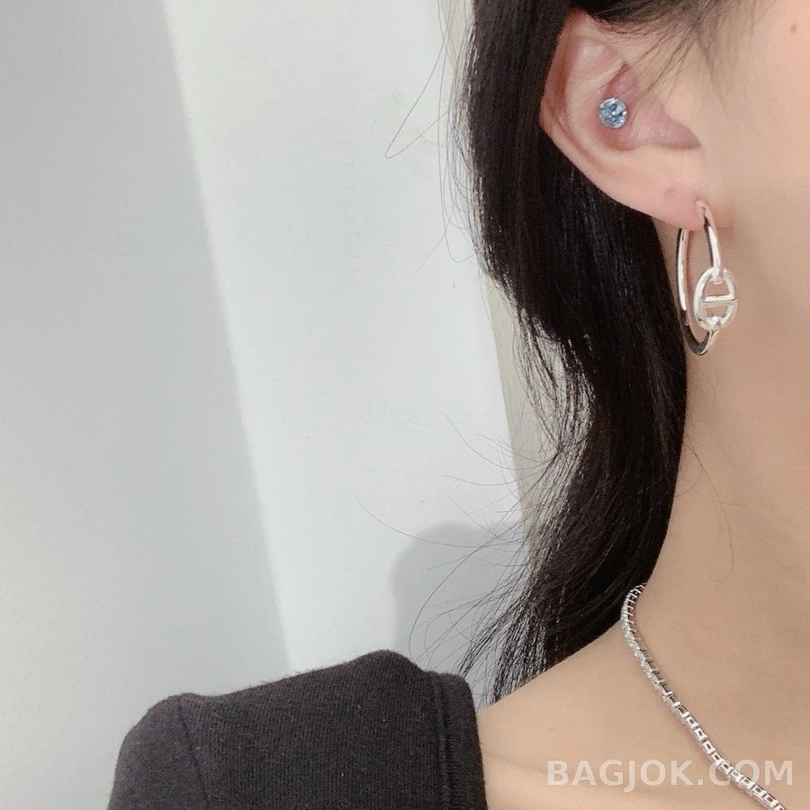 에르메스 에르메스 앙크르 후프 귀걸이 상세 이미지