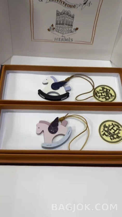 에르메스 에르메스 흔들 목마 키링 상세 이미지