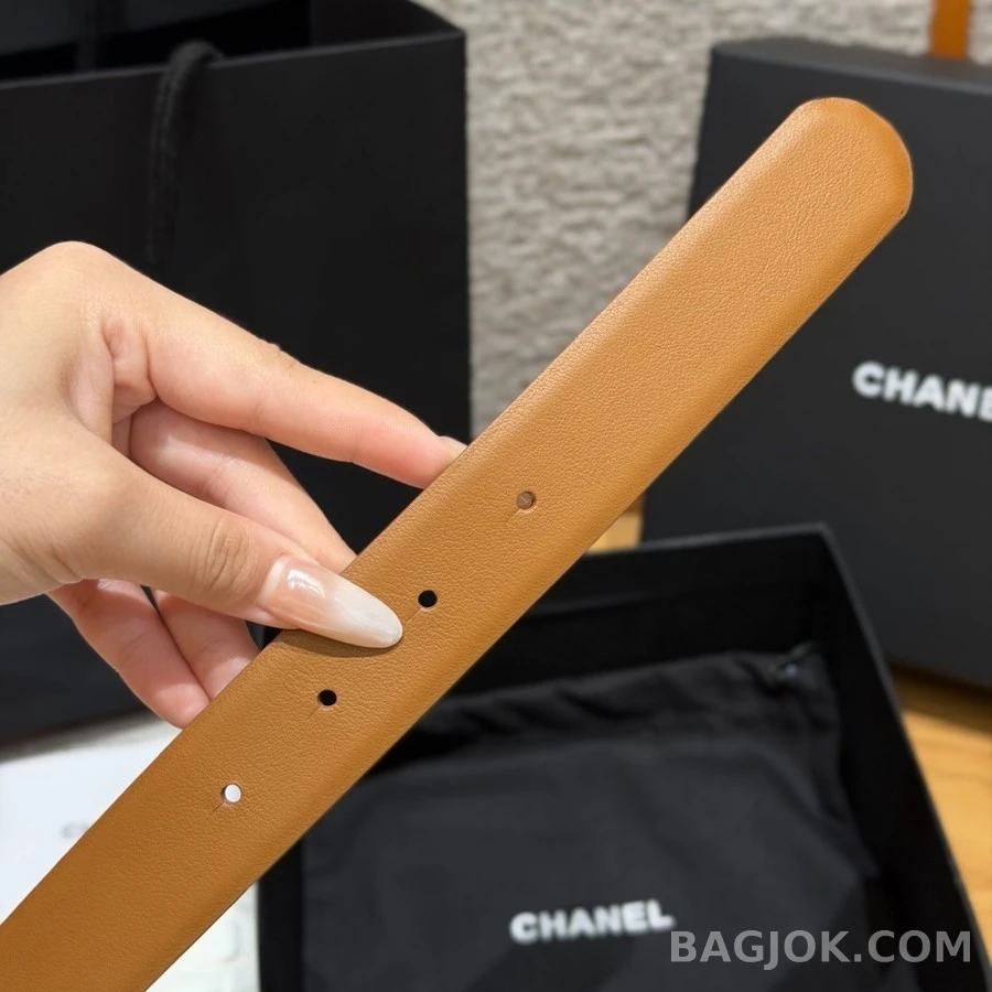 샤넬 샤넬 로고 진주 벨트 상세 이미지