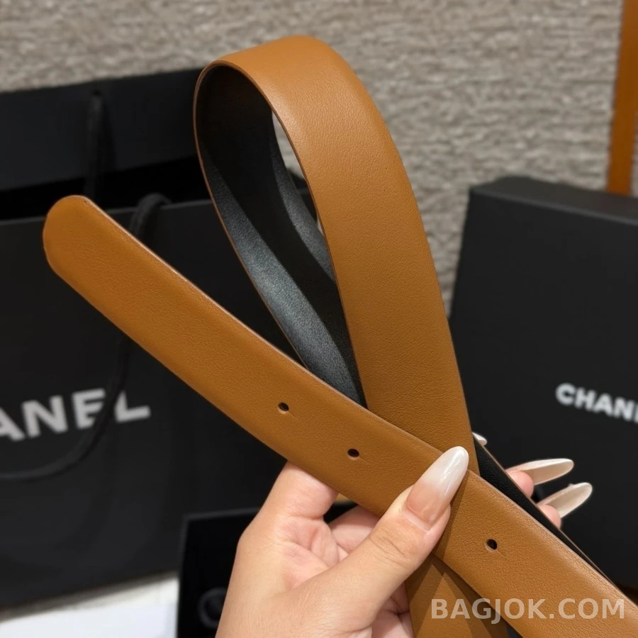 샤넬 샤넬 로고 진주 벨트 상세 이미지