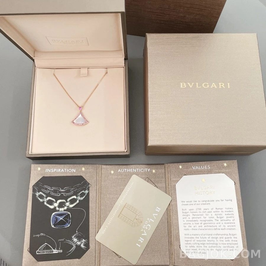 불가리 불가리 디바스 드림 사파이어 마더오브펄 네크리스 상세 이미지