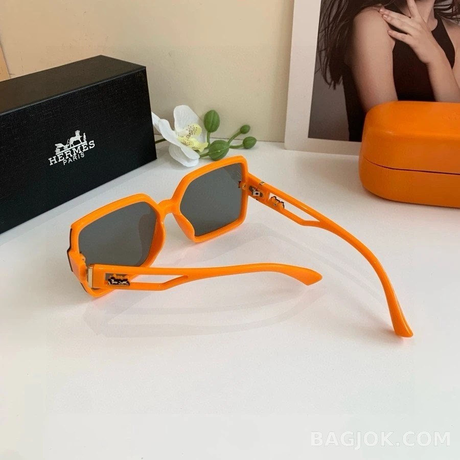 에르메스 에르메스 H 로고 육각 선글라스 상세 이미지