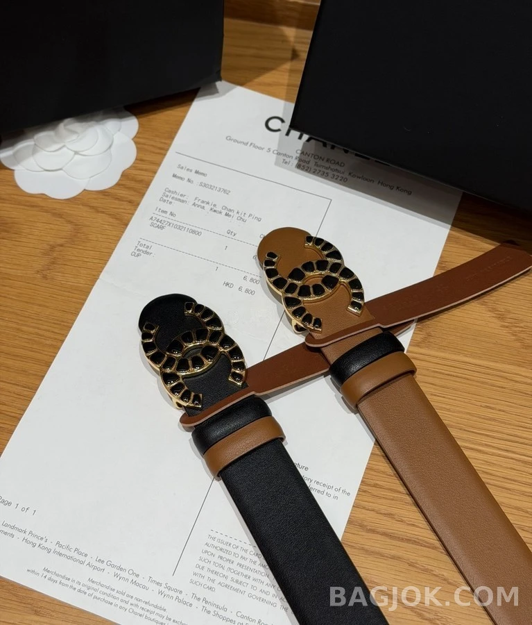 샤넬 샤넬 젬스톤 버클 벨트 상세 이미지