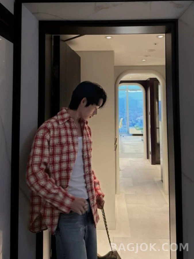 샤넬 샤넬 체크 셔츠 자켓 상세 이미지