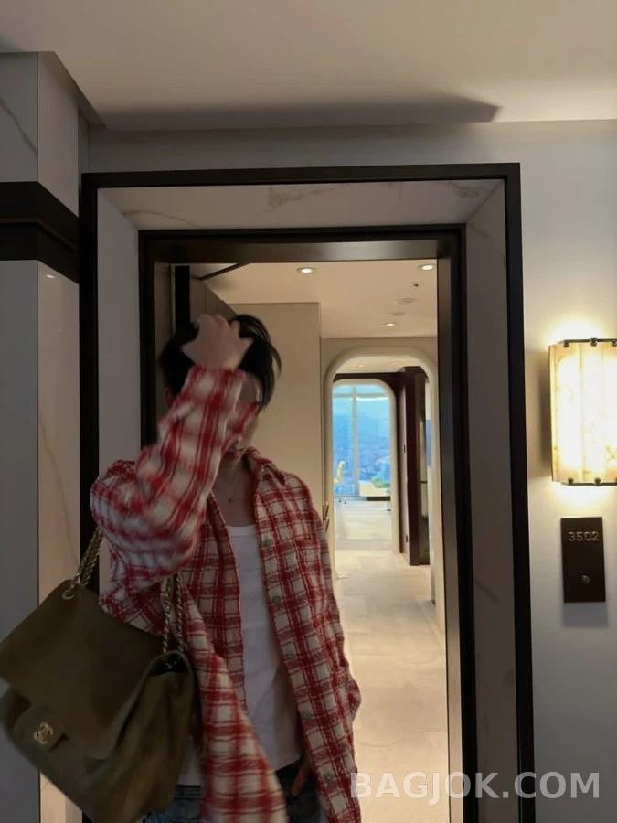 샤넬 샤넬 체크 셔츠 자켓 상세 이미지