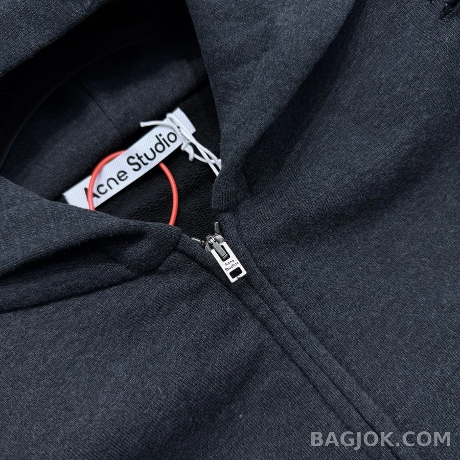 아크네 스튜디오 아크네 스튜디오 데미지 로고 프린트 집업 맨투맨 상세 이미지