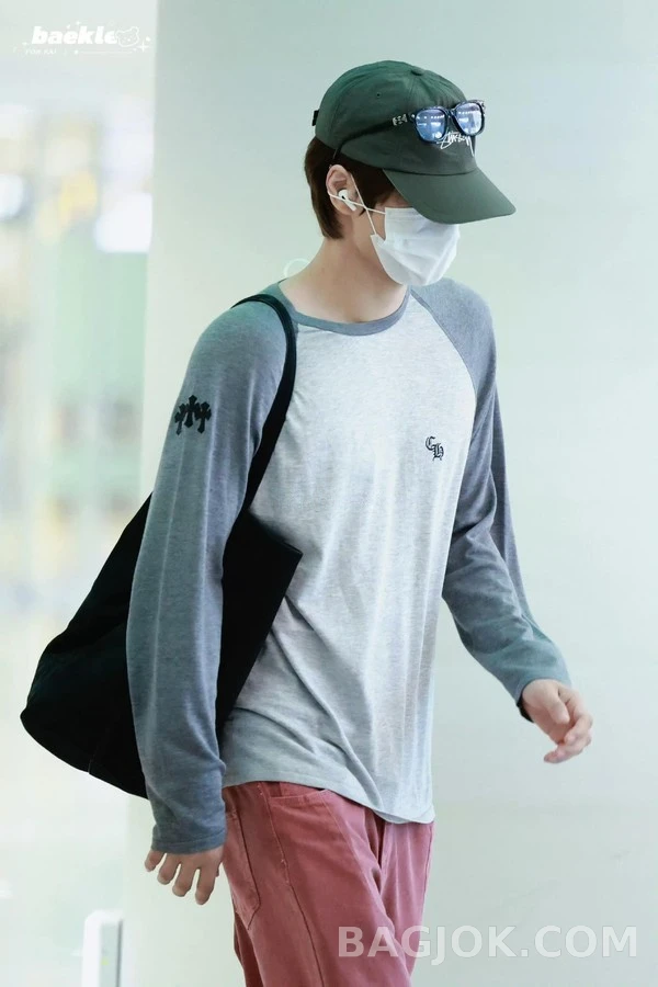크롬하츠 크롬하츠 크로스 래글런 긴팔 티셔츠 상세 이미지
