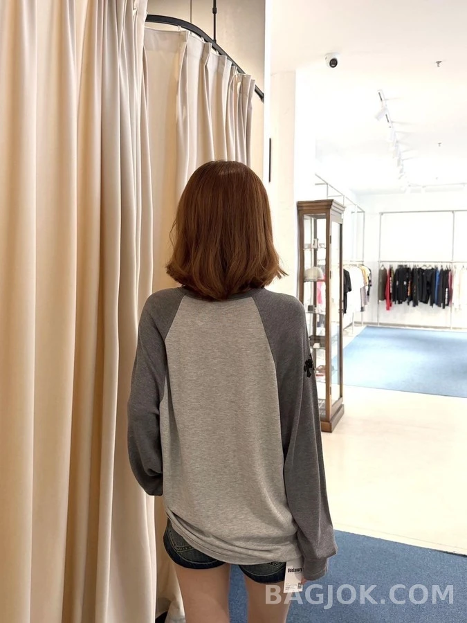크롬하츠 크롬하츠 크로스 래글런 긴팔 티셔츠 상세 이미지