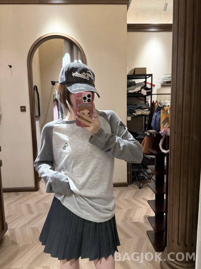 크롬하츠 크롬하츠 크로스 래글런 긴팔 티셔츠 상세 이미지