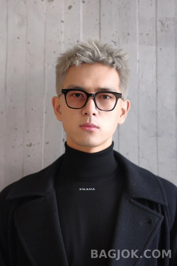 프라다 프라다 로고 자카드 터틀넥 스웨터 상세 이미지
