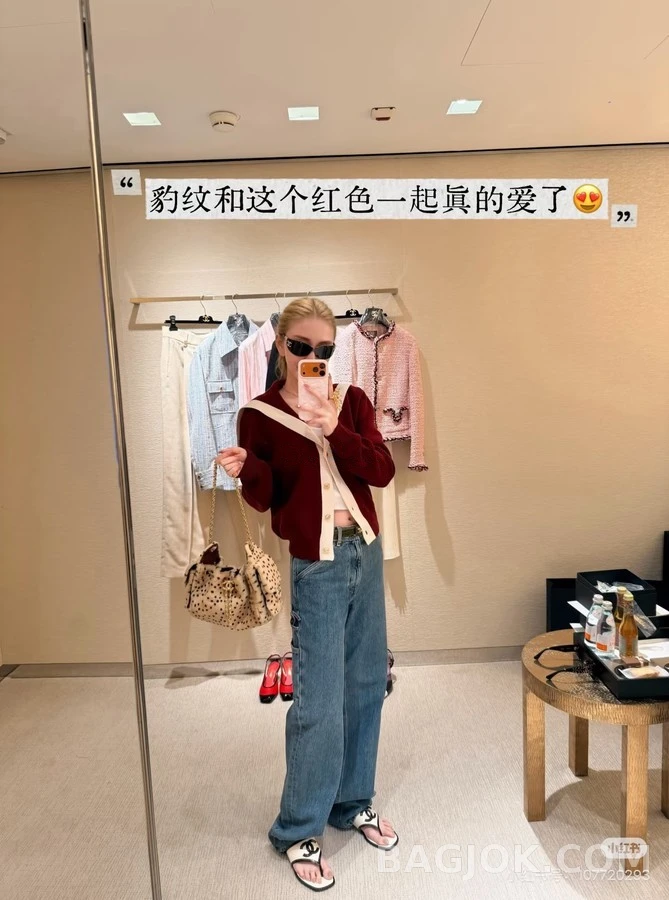 샤넬 샤넬 세일러 배색 가디건 상세 이미지