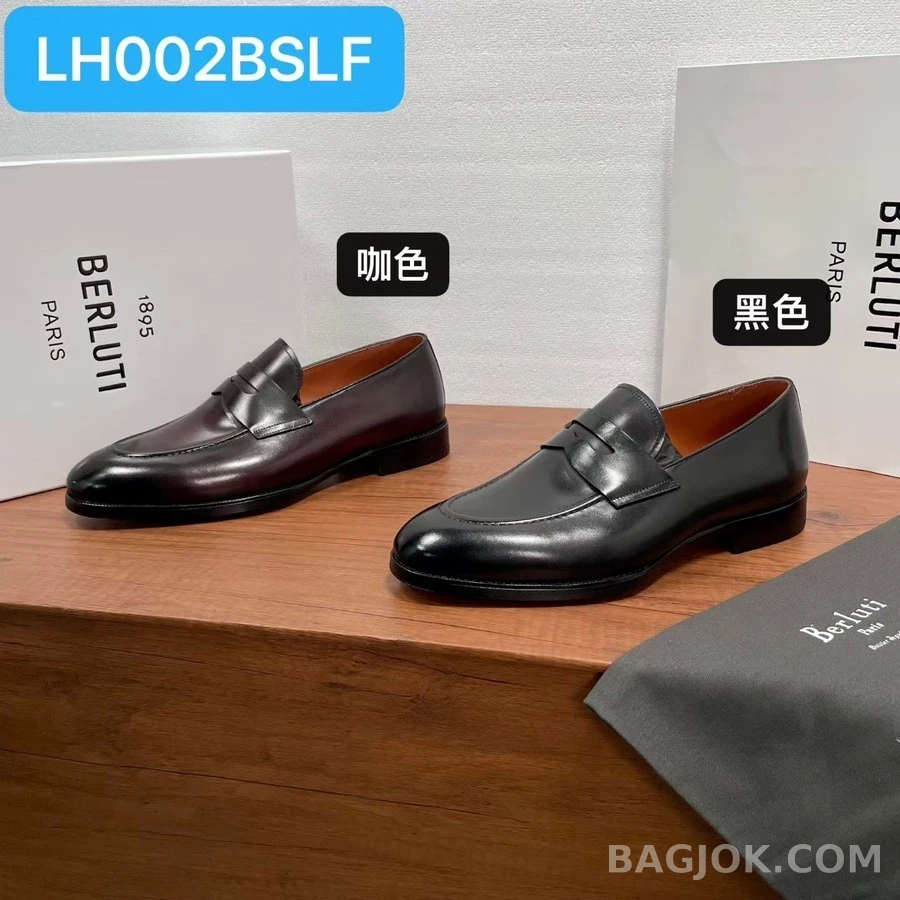 벨루티 벨루티 수제 번트 페니 로퍼 상세 이미지