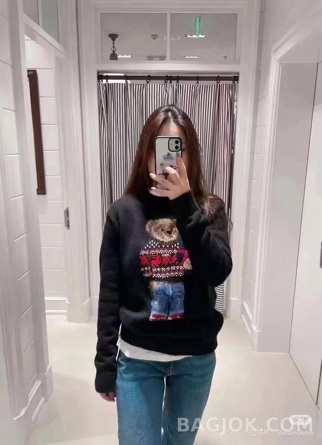 폴로 랄프 로렌 폴로 랄프 로렌 RL 폴로 베어 니트 상세 이미지