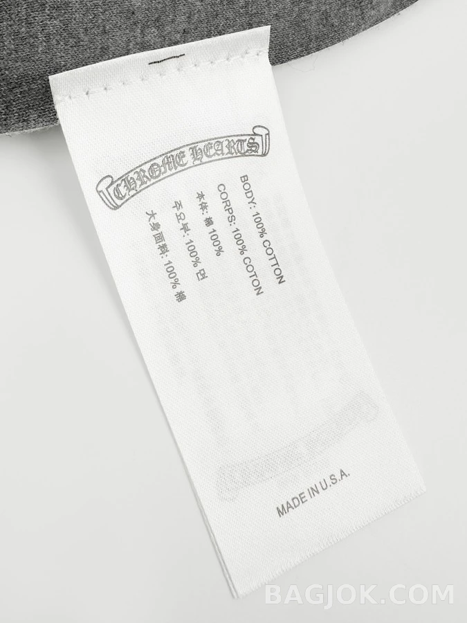 크롬하츠 크롬하츠 크로스 패치 래글런 긴팔 티셔츠 상세 이미지