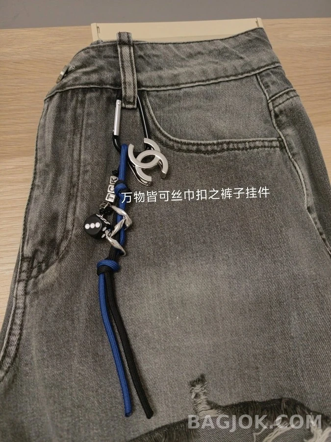 샤넬 샤넬 로고 스카프 버클 상세 이미지