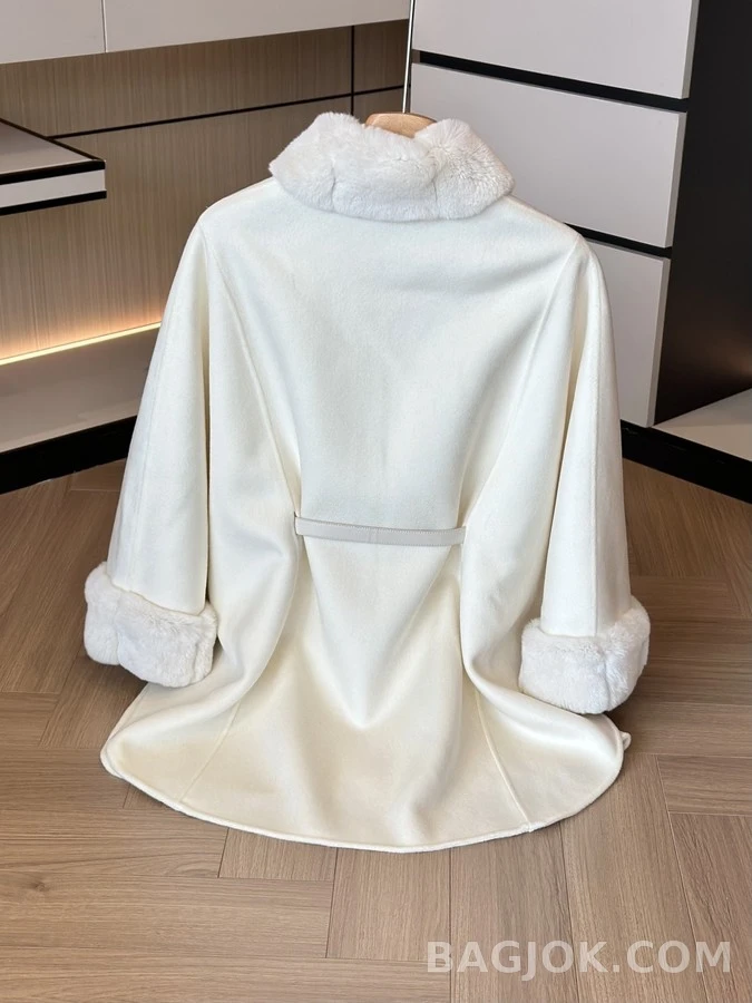 로로피아나 로로피아나 모피 칼라 케이프 자켓 상세 이미지