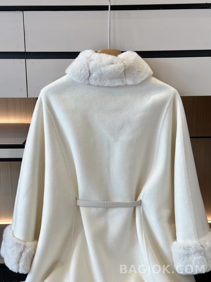 로로피아나 로로피아나 모피 칼라 케이프 자켓 상세 이미지