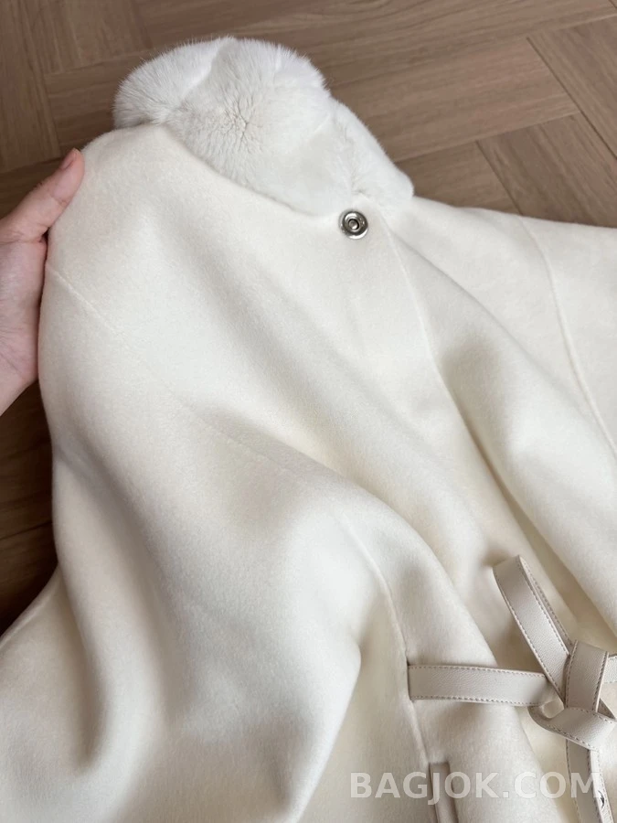 로로피아나 로로피아나 모피 칼라 케이프 자켓 상세 이미지