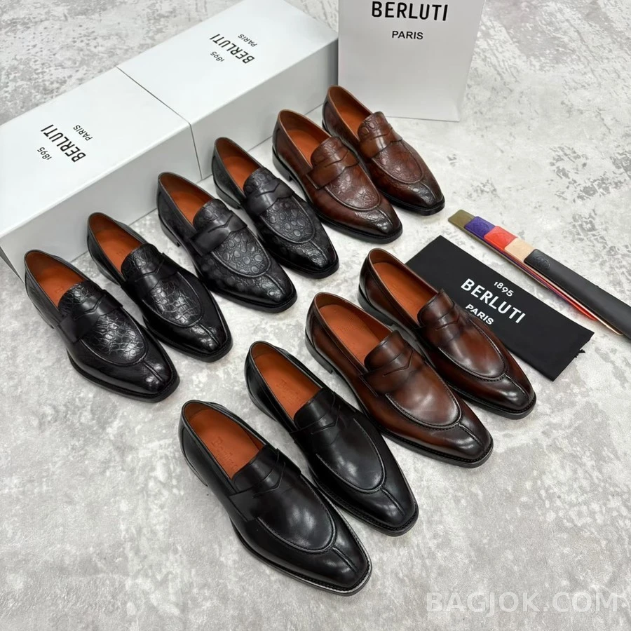 벨루티 벨루티 악어엠보 로퍼 상세 이미지