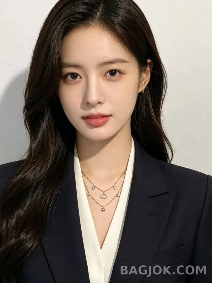 디올 디올 쁘띠 더블 레이어 목걸이 상세 이미지