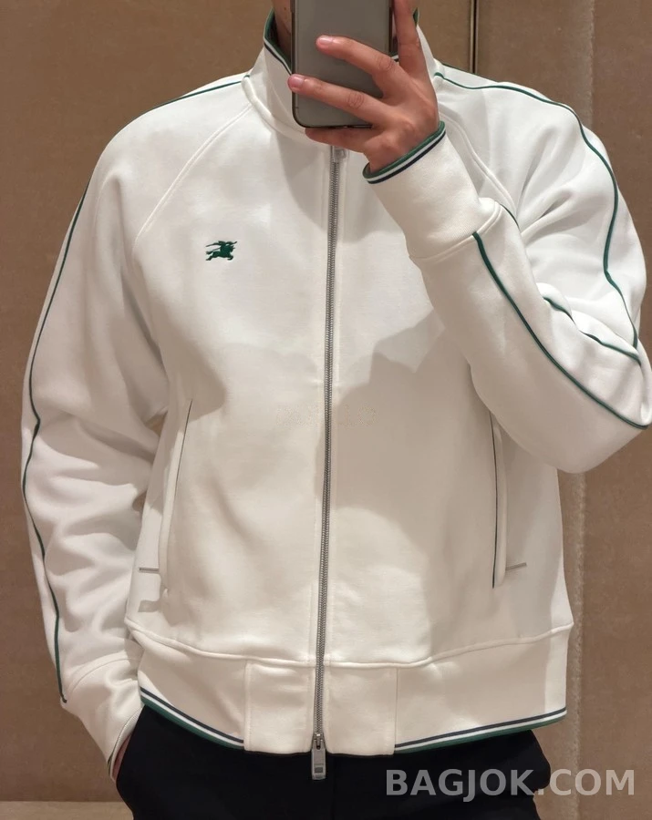 버버리 버버리 파이핑 풀집업 맨투맨 상세 이미지