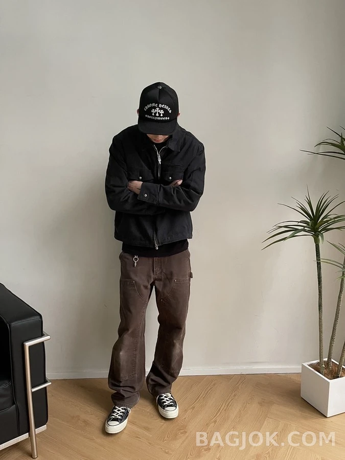 크롬하츠 크롬하츠 워싱 헤링본 코튼 자켓 상세 이미지