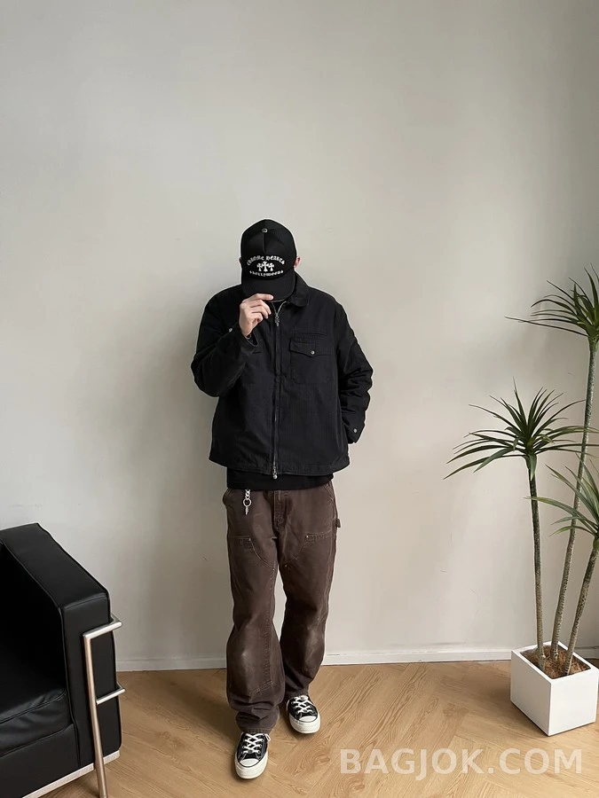 크롬하츠 크롬하츠 워싱 헤링본 코튼 자켓 상세 이미지