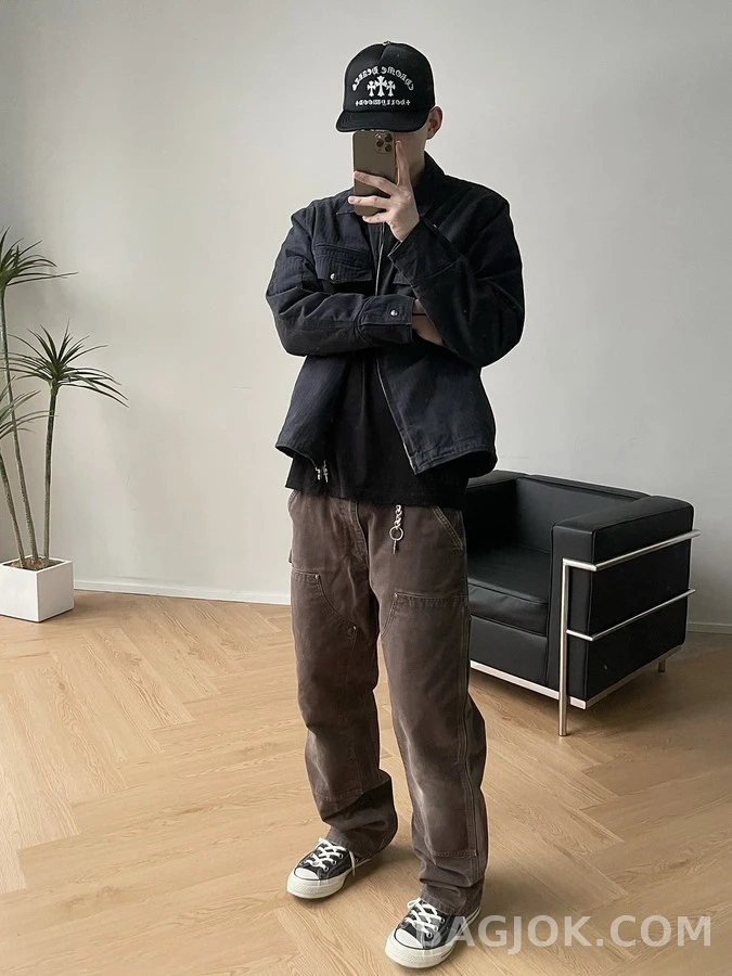 크롬하츠 크롬하츠 워싱 헤링본 코튼 자켓 상세 이미지