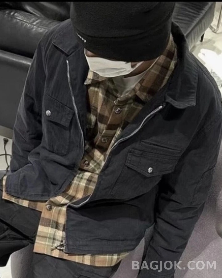 크롬하츠 크롬하츠 워싱 헤링본 코튼 자켓 상세 이미지