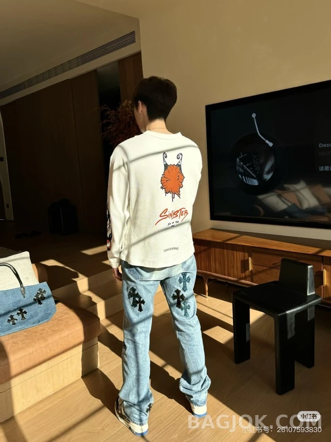 크롬하츠 크롬하츠 매티보이 그래픽 긴팔 티셔츠 상세 이미지