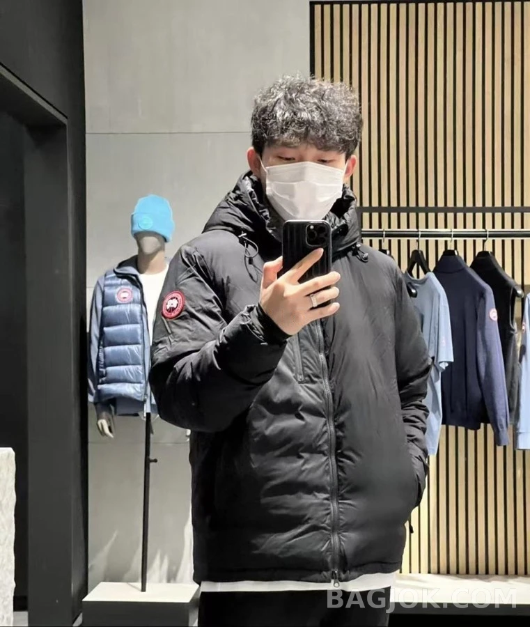 캐나다구스 캐나다 구스 Lodge 다운 후드 집업 상세 이미지
