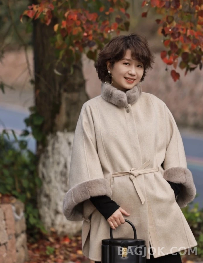 로로피아나 로로피아나 퍼 카라 캐시미어 케이프 코트 상세 이미지