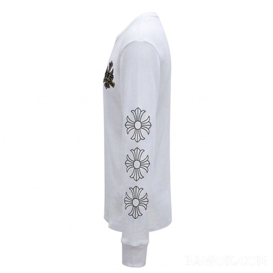 크롬하츠 크롬하츠 크로스 와플 긴팔 티셔츠 상세 이미지